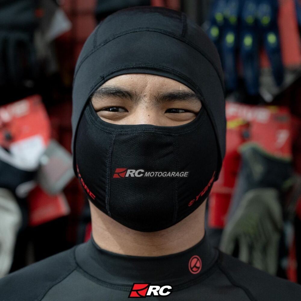 YORC Stealth Black Balaclava - Image 3