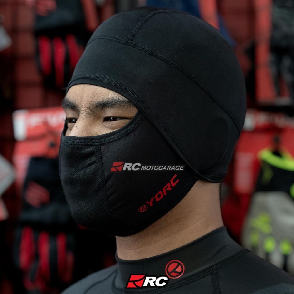 YORC Stealth Black Balaclava