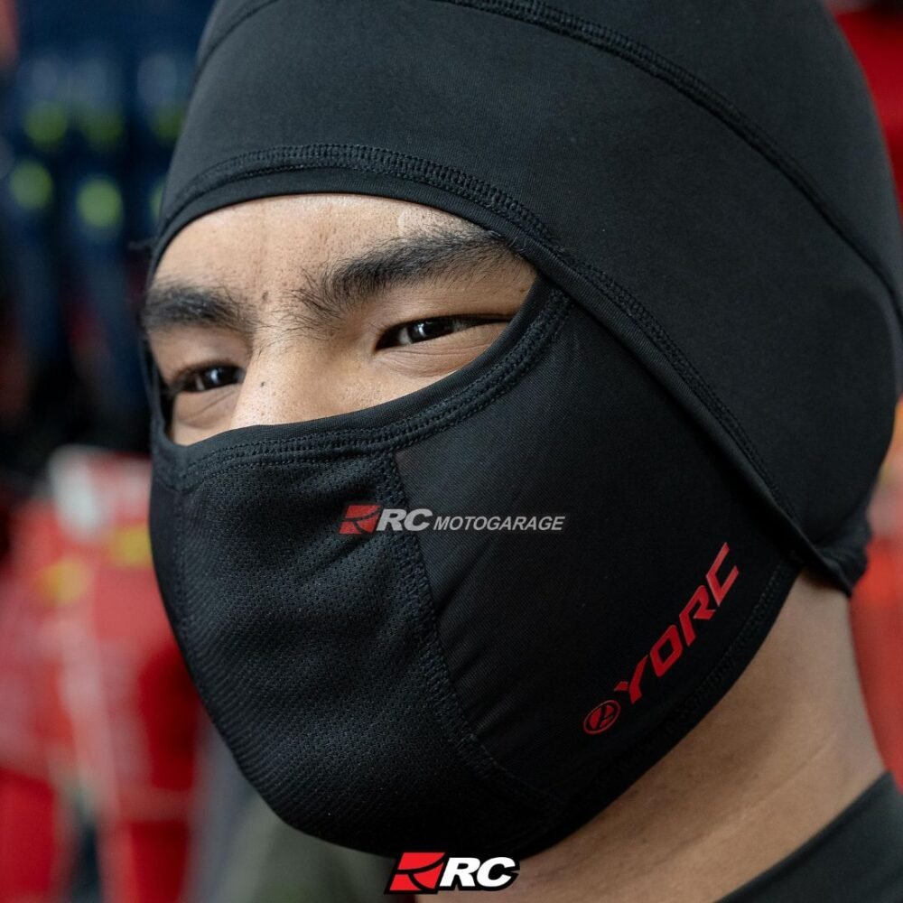 YORC Stealth Black Balaclava - Image 5