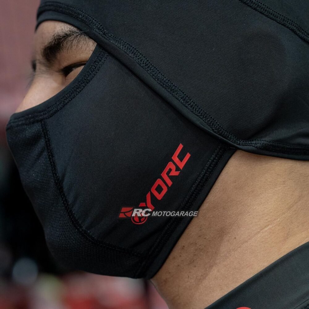 YORC Stealth Black Balaclava - Image 7