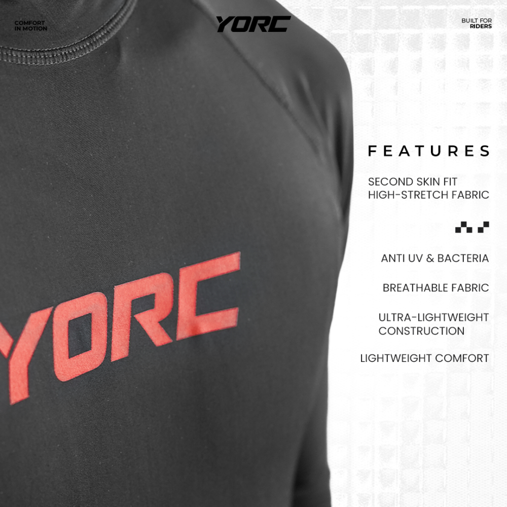 YORC YMU-2301 Inner Suit Black Bottom Inner - Image 3