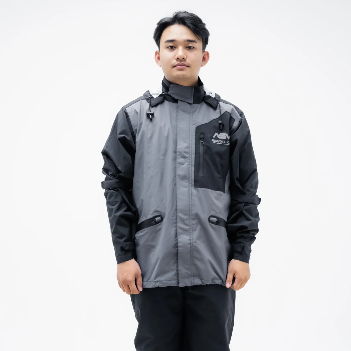 ASV Baracuta Tactical Dark Grey Raincoat