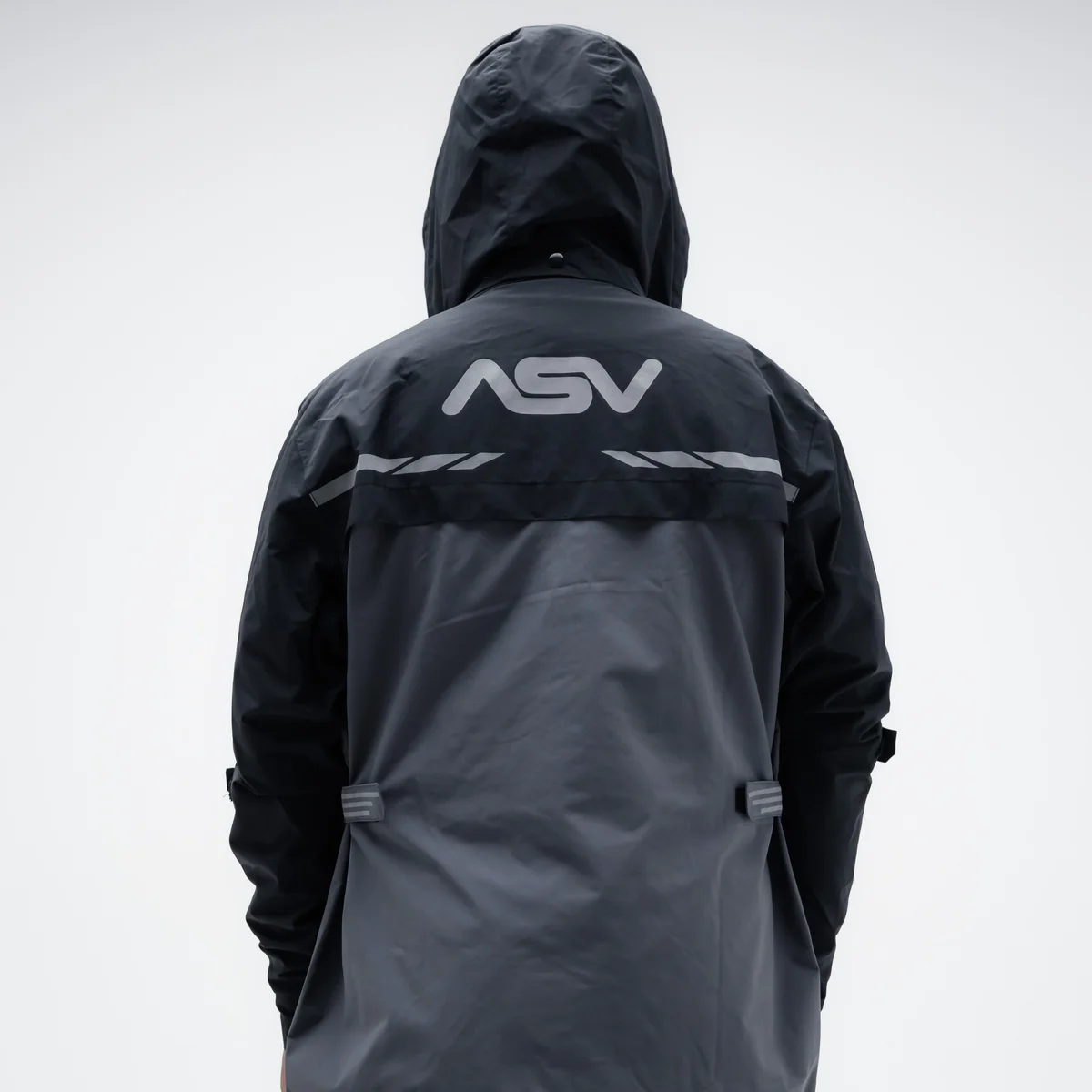 ASV Baracuta Tactical Dark Grey Raincoat - Image 2