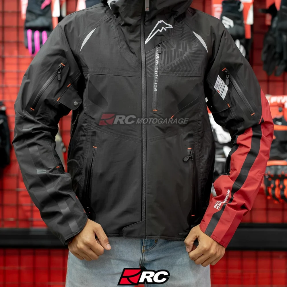 Kushitani K 2453 Amenite Black Red Jacket