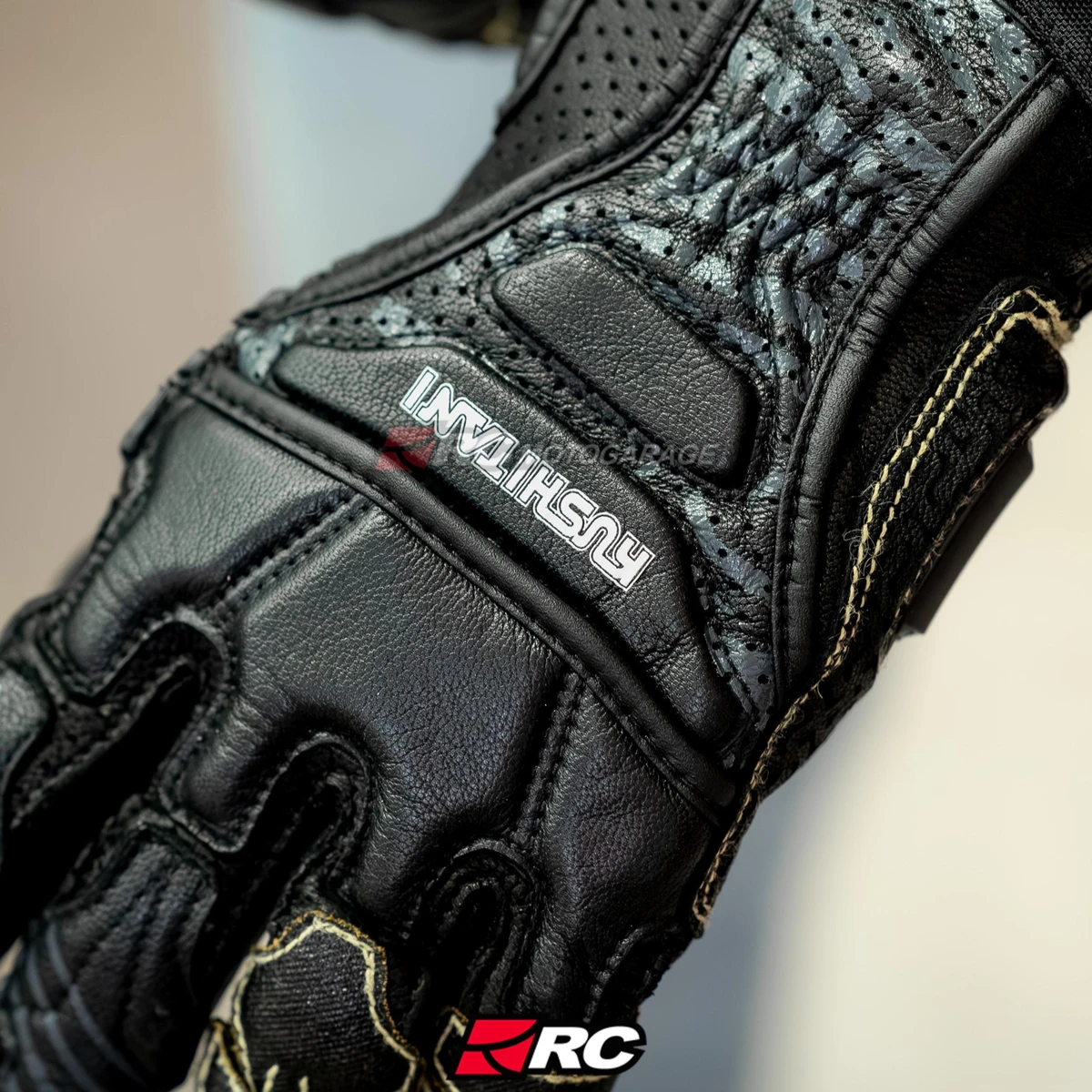 Kushitani K 5385M Air GPS Black Gloves - Image 3