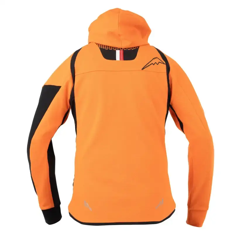 Alternative view of Kushitani K 1356 Rebro Hoodie Orange Hoodie