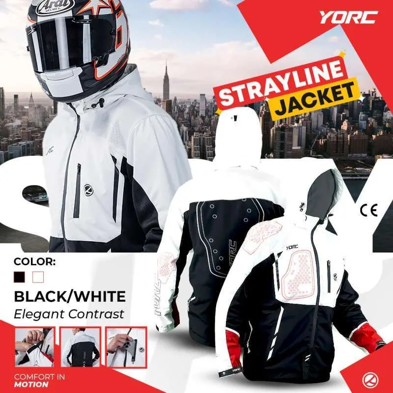 YORC B13-25 Strayline White Jacket