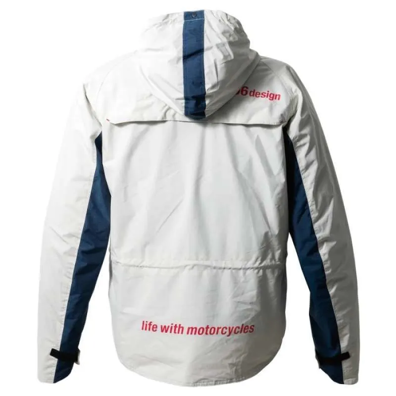 56design Axis White Navy Jacket - Image 2