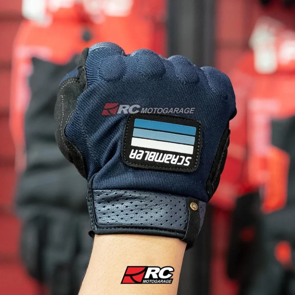 Alternative view of Five Scrambler Navy Black Gloves