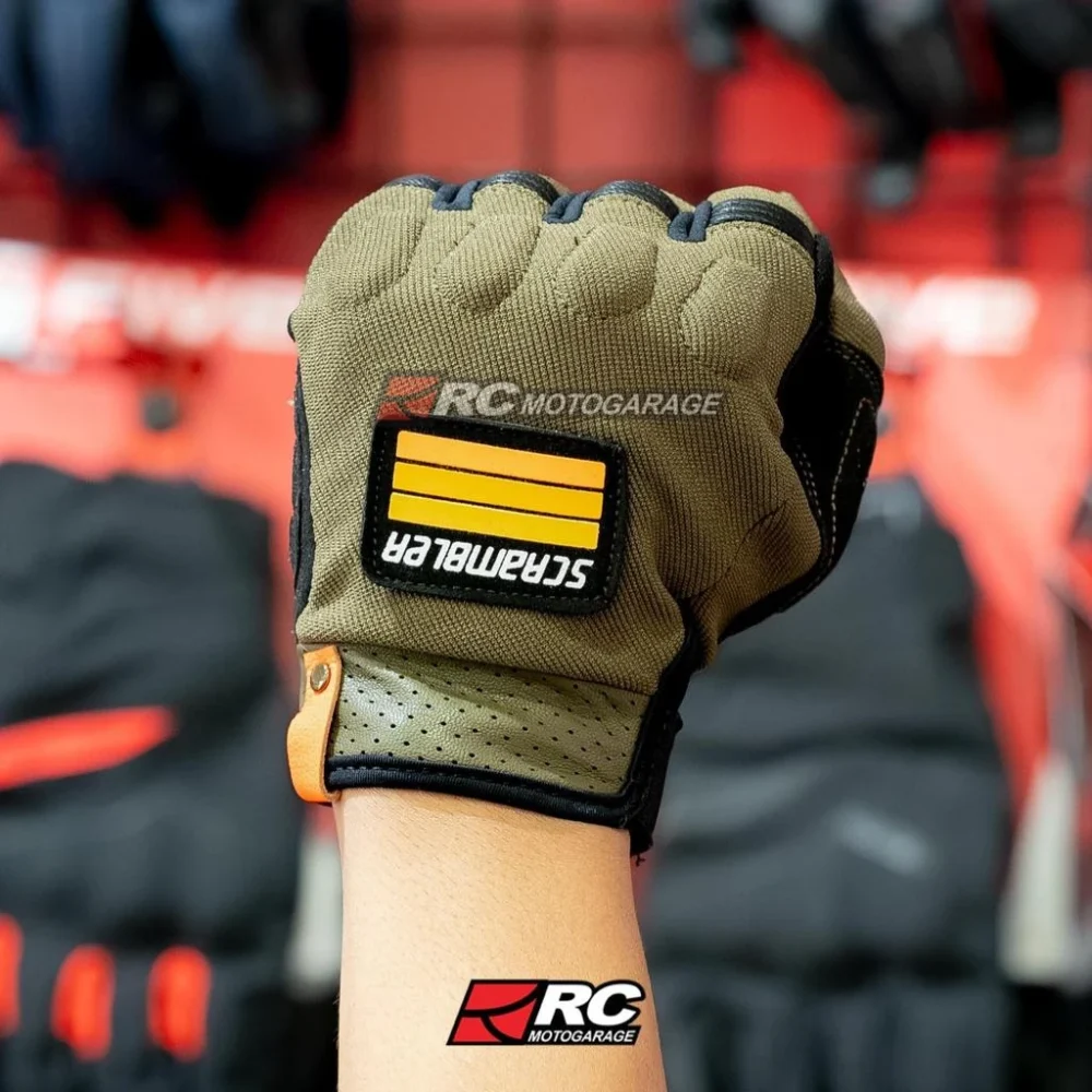 Alternative view of Five Scrambler Khaki Black Gloves