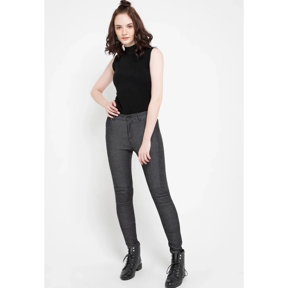 Mopez Black D Regular Women Black Pants
