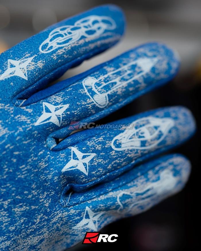 Alternative view of Northy X Muklay Blue Gloves