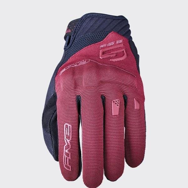 Five RS3 Evo Woman Burgundy Gloves