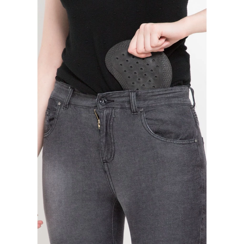 Mopez Awan Denim Women Black Pants - Image 5