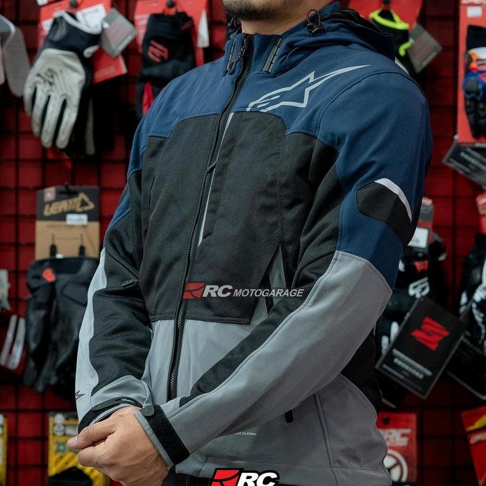 Alpinestars Crew Parka Air Asia Dark Blue Dark Grey Jacket - Image 2