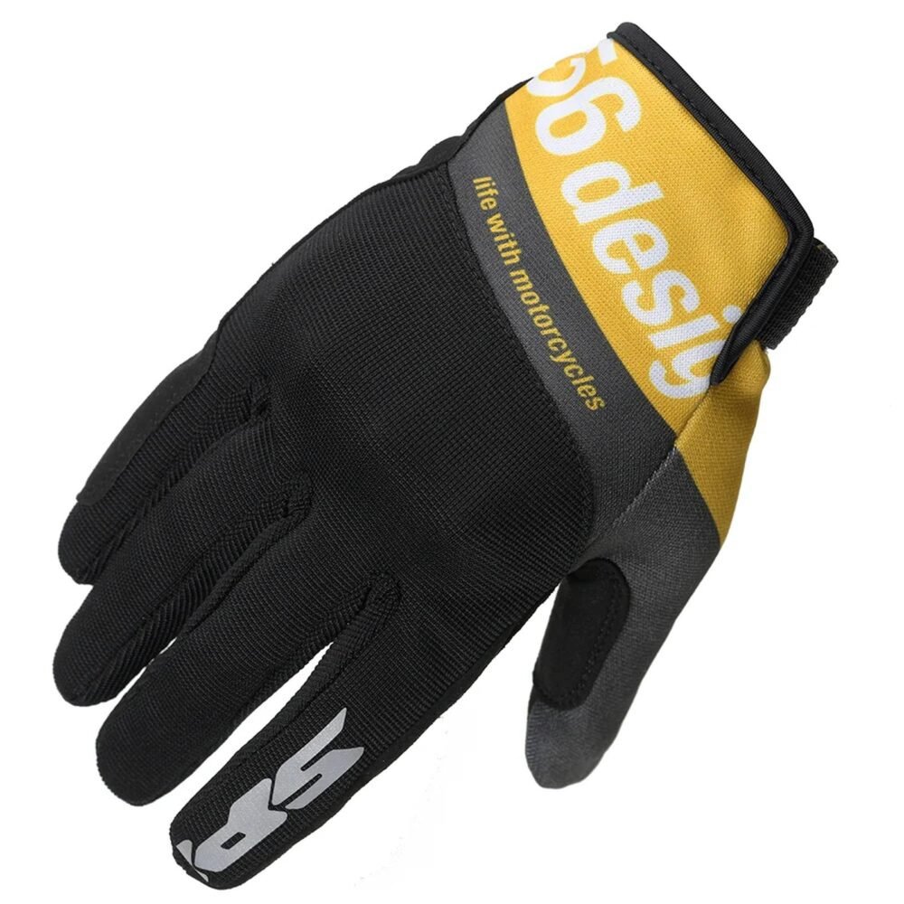 56design Spidi Collab Slash Mustard / Black Yellow Gloves