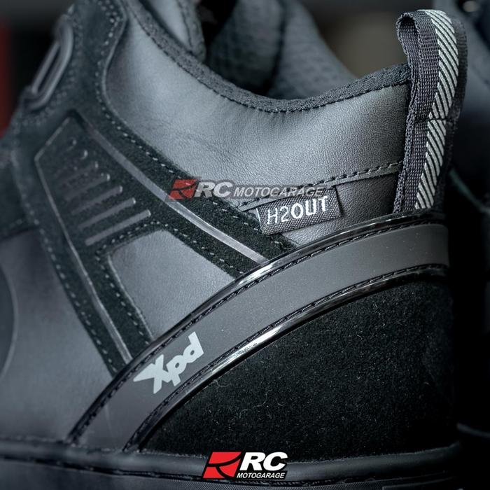 XPD Motofast H2OUT Black Shoes - Image 5