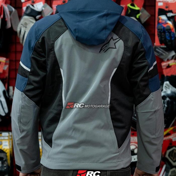 Alpinestars Crew Parka Air Asia Dark Blue Dark Grey Jacket - Image 3