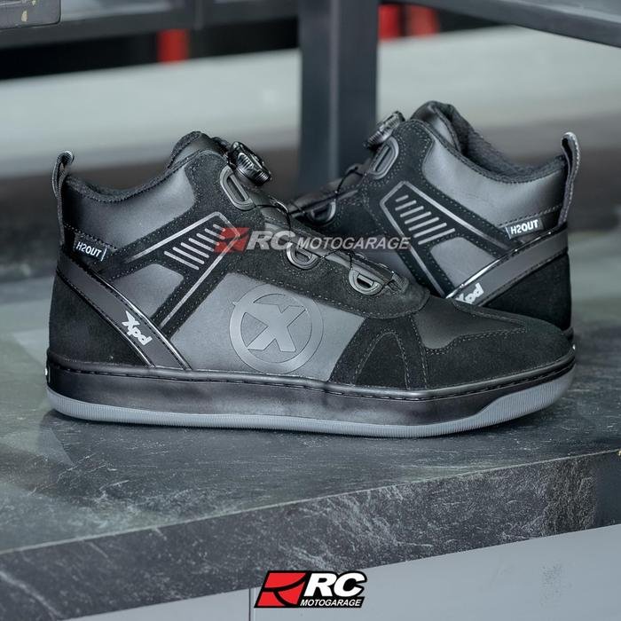XPD Motofast H2OUT Black Shoes - Image 3