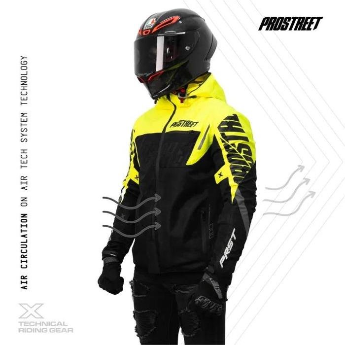Prostreet Spectre Air Tech System V2 with Protector Fluo Jacket - Image 3