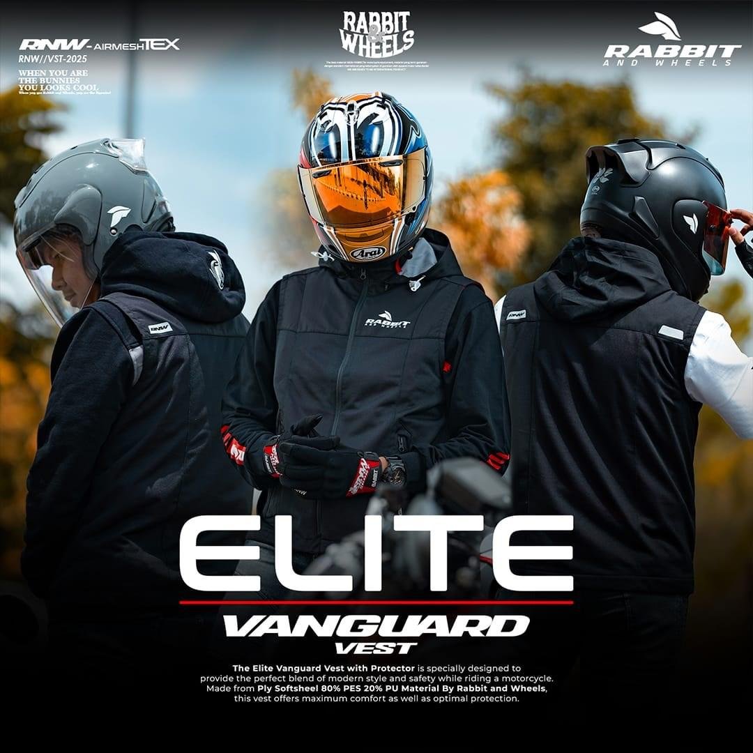 Rabbit and Wheels Elite Vanguard Black Vest