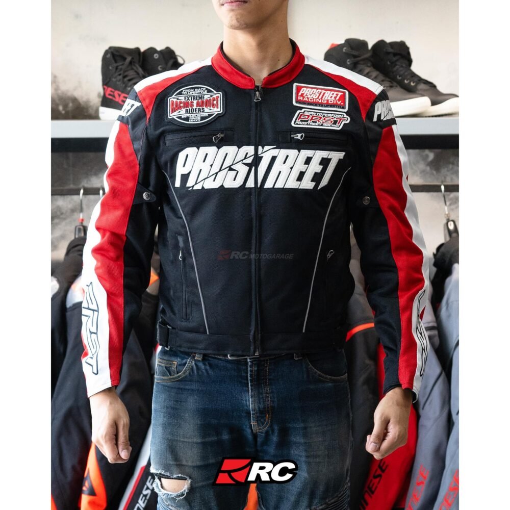 Prostreet Stingray Mesh with Protector Re.Zro White Jacket