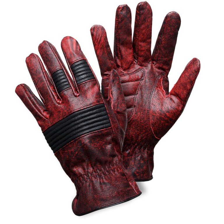 Northy Bold Red Rustic Gloves