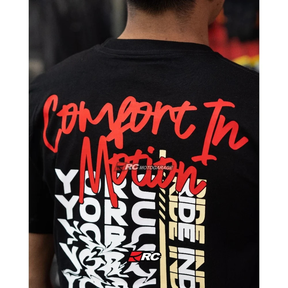 YORC B11-25 Ride Industry T-Shirt Black T-Shirt - Image 4