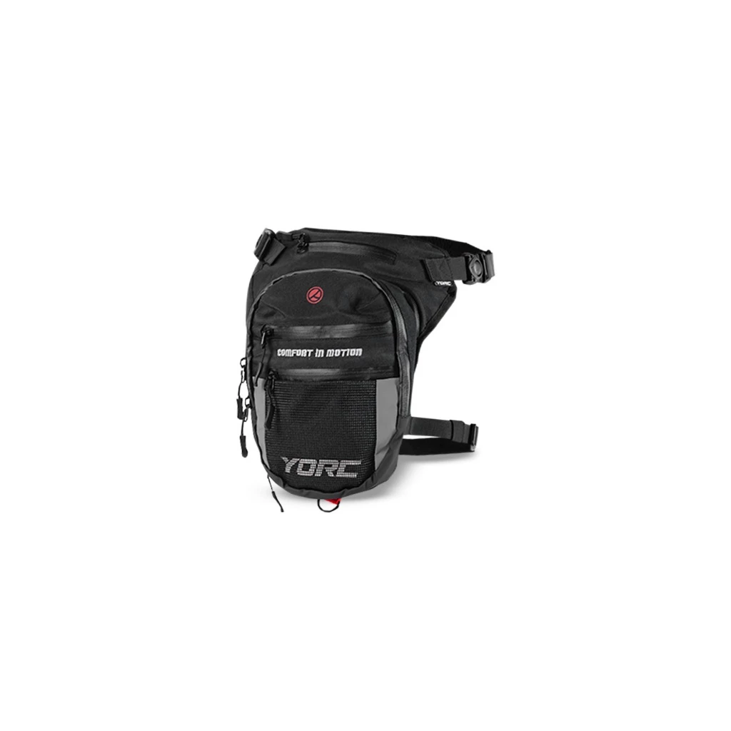 YORC B05-25 Velo Leg Bag Black Leg Bag - Image 6