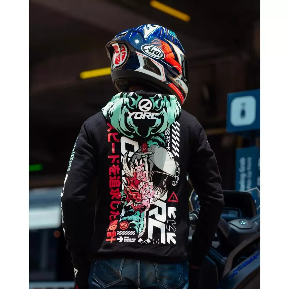 YORC Onimusha Hoodie Protector Black Hoodie - Image 3