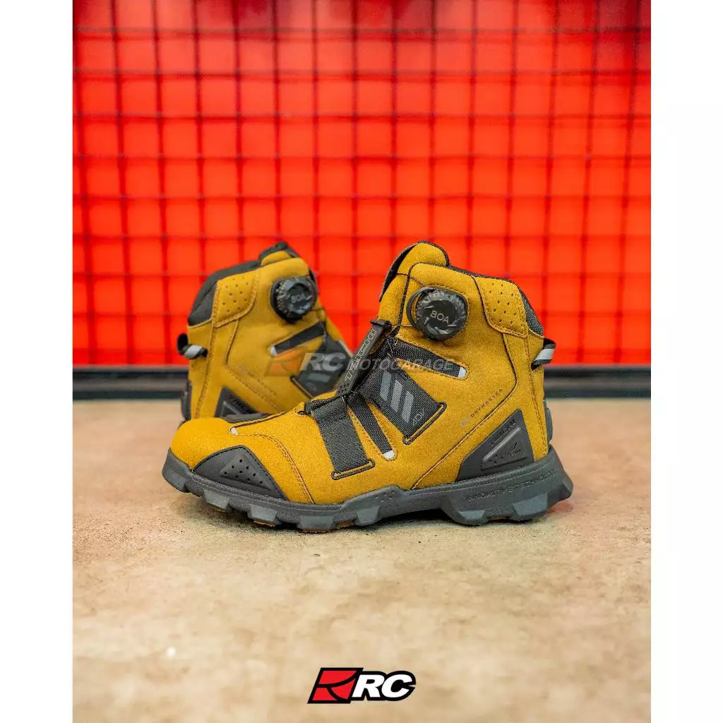 RS Taichi RSS 010 Drymaster Combat Suede Brown Shoes - Image 5