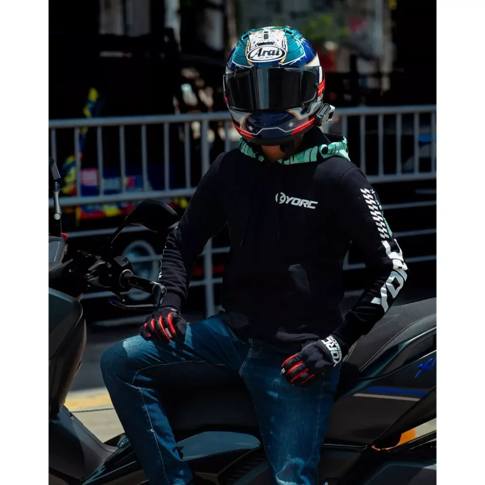 Alternative view of YORC Onimusha Hoodie Protector Black Hoodie