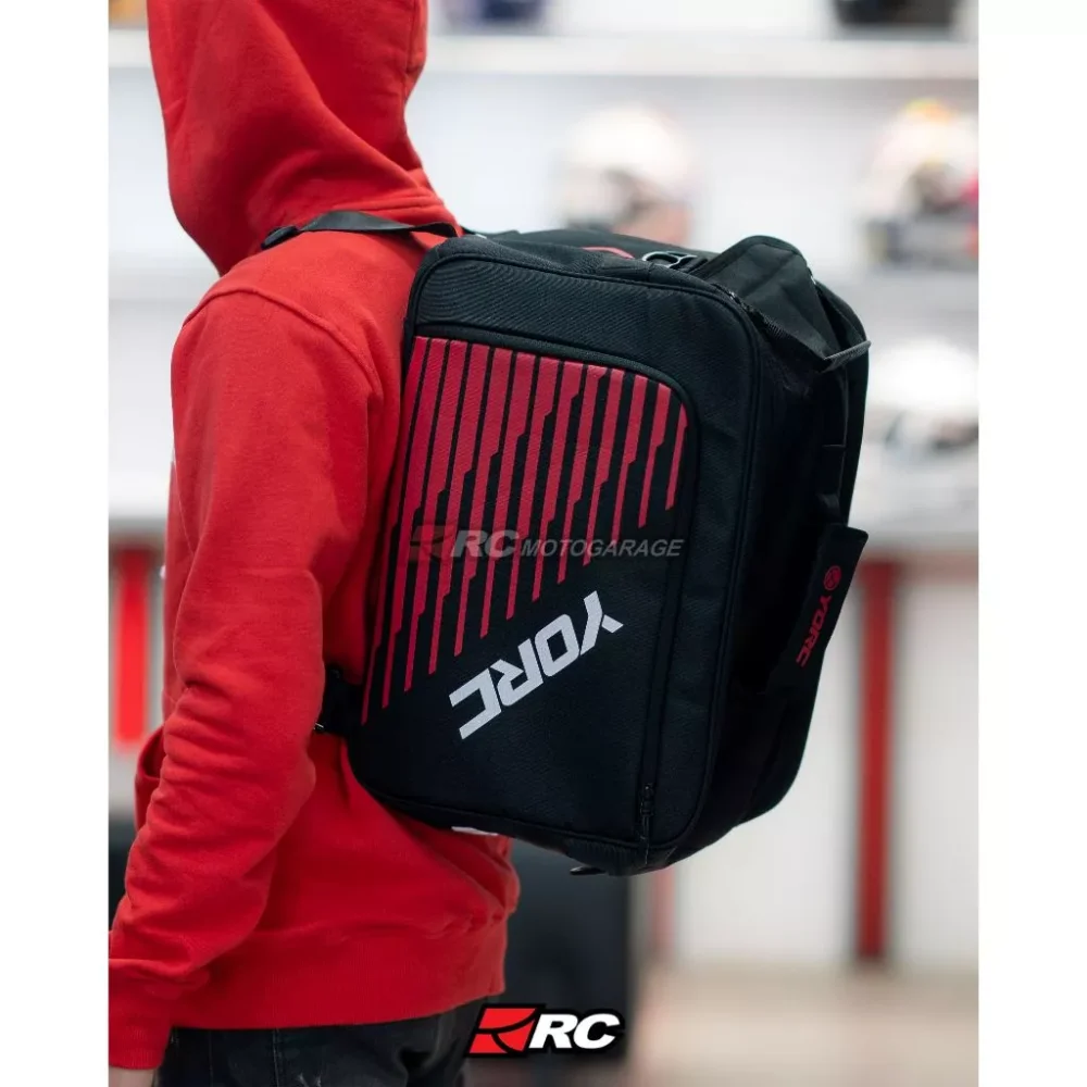 Alternative view of YORC FlexCarry Signature Black Helmet Bag