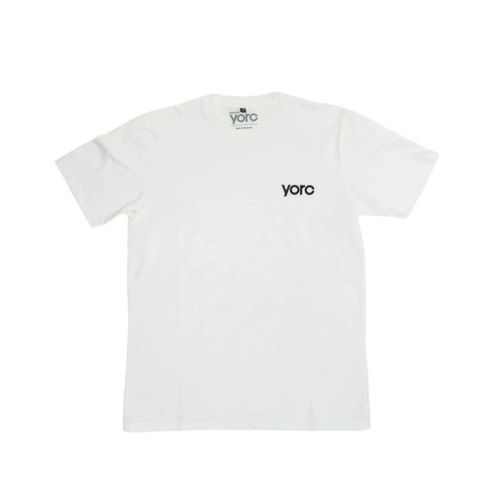 YORC B01 Based White Logo Type White T-Shirt