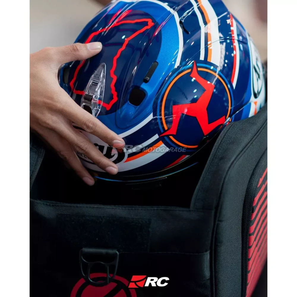 YORC FlexCarry Signature Black Helmet Bag - Image 6