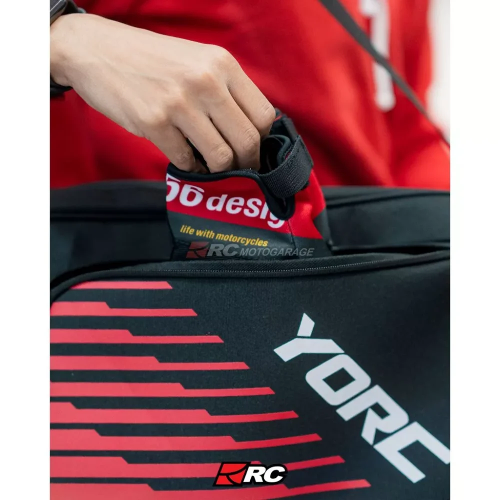 YORC FlexCarry Signature Black Helmet Bag - Image 5
