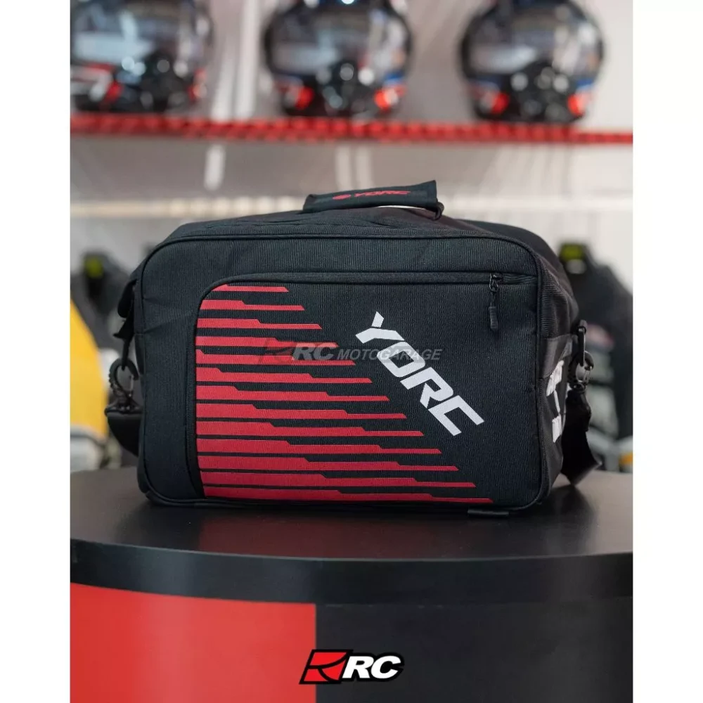YORC FlexCarry Signature Black Helmet Bag - Image 4