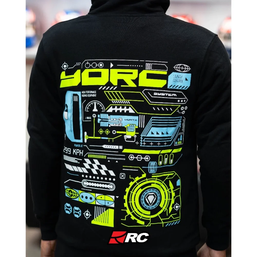 YORC Proxymity Hoodie Protector Black Hoodie - Image 6
