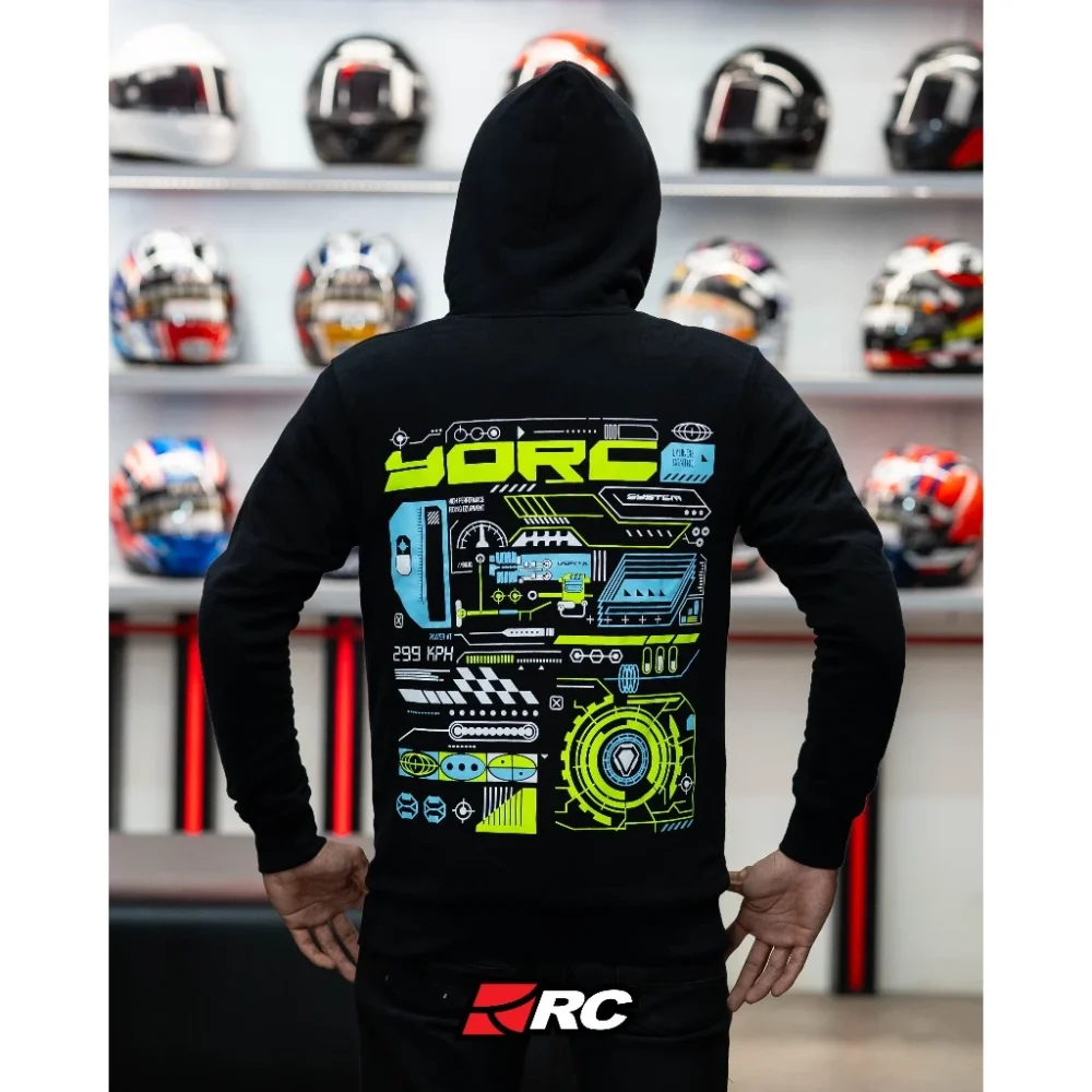 YORC Proxymity Hoodie Protector Black Hoodie - Image 4