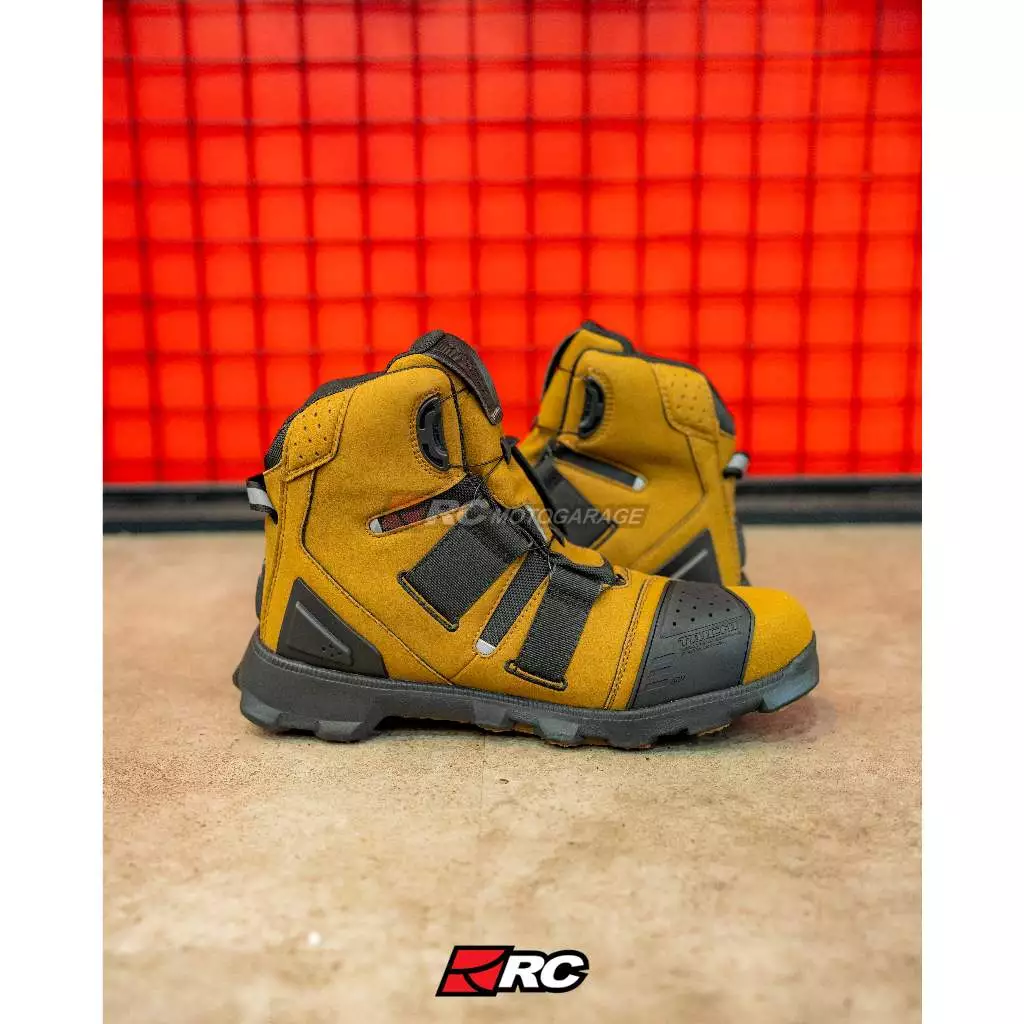 RS Taichi RSS 010 Drymaster Combat Suede Brown Shoes - Image 4