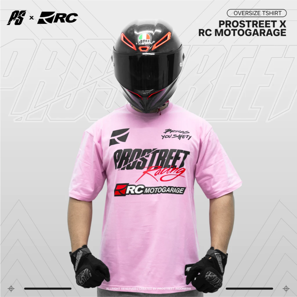 RC X Prostreet Victory Collab Pink T-Shirt