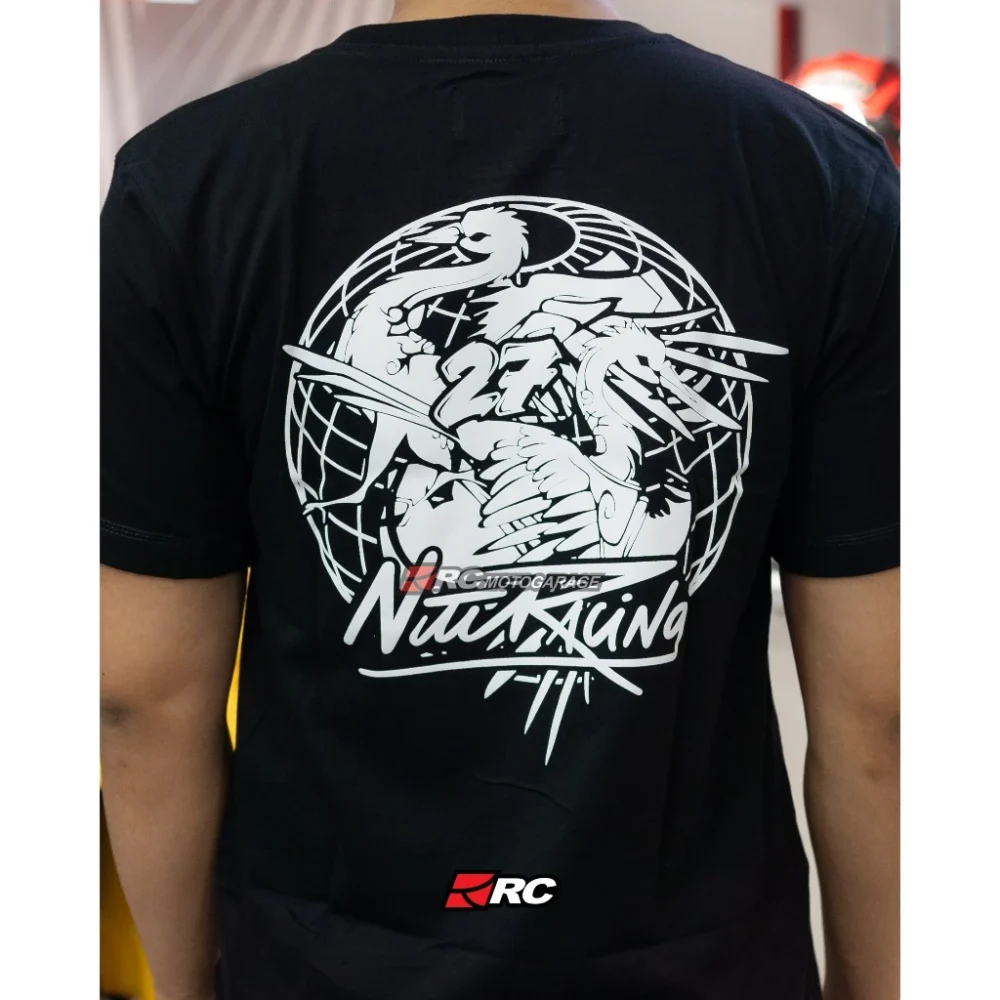NitiRacing Felix Merch Black T-Shirt - Image 4