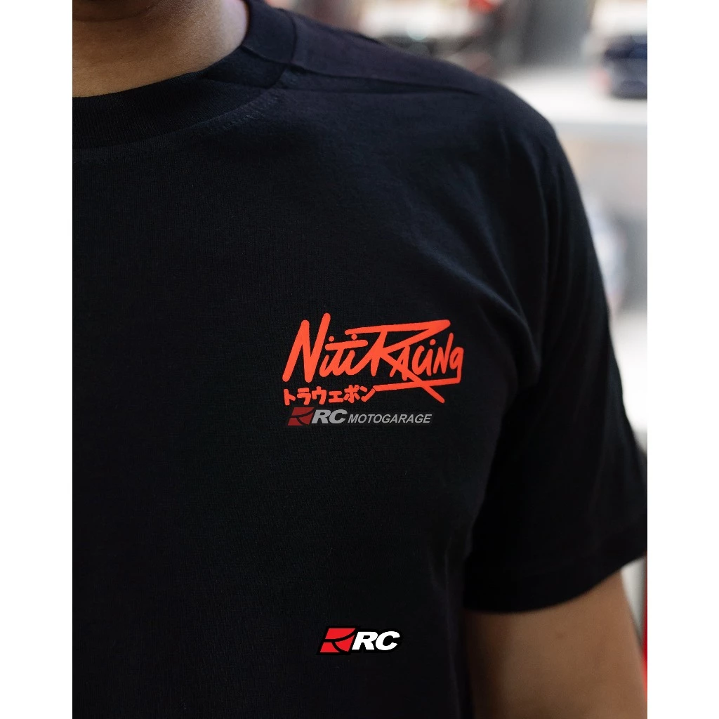 NitiRacing KTM Merch Black T-Shirt - Image 2