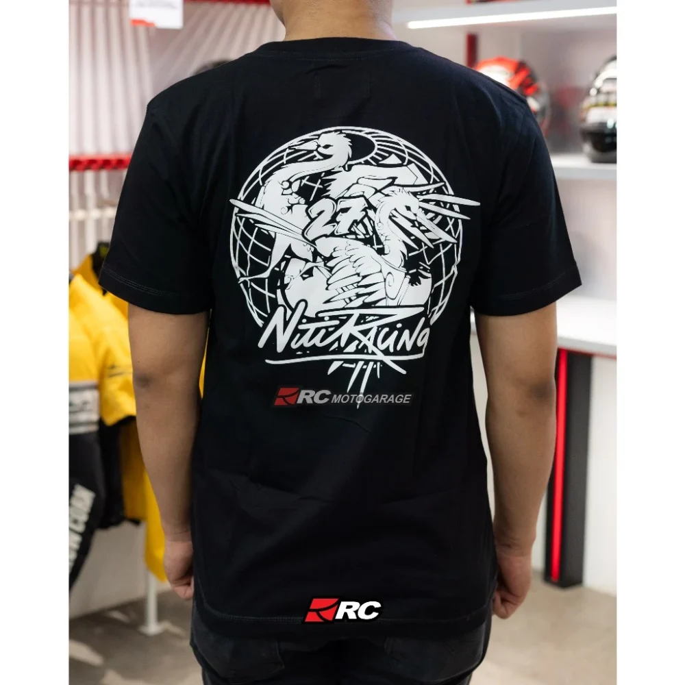 NitiRacing Felix Merch Black T-Shirt - Image 3