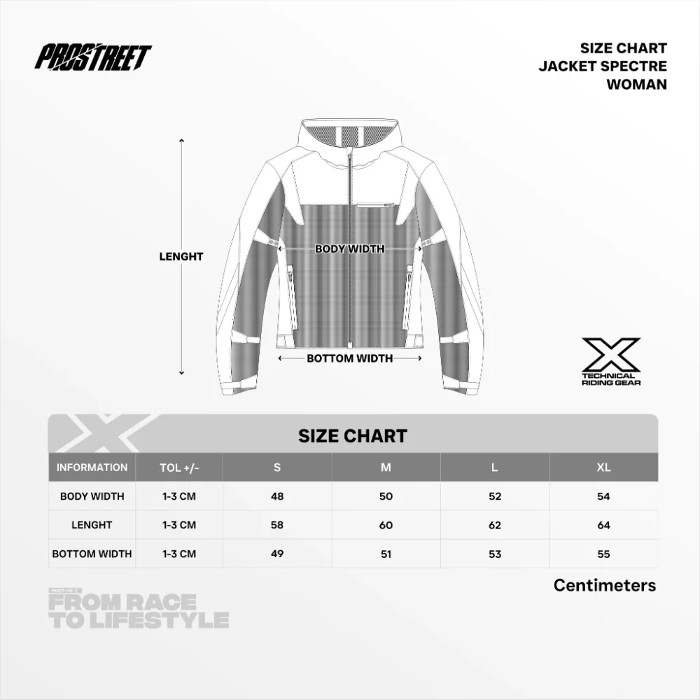 Prostreet Woman Spectre Air Tech System V2 with Protector Black Jacket - Image 4
