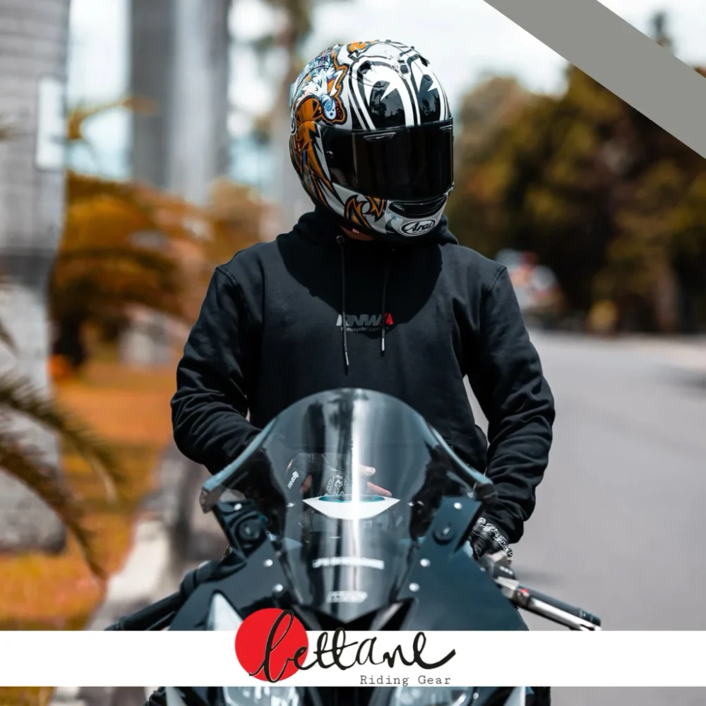 Alternative view of Rabbit and Wheels 57 Corse Black Hoodie