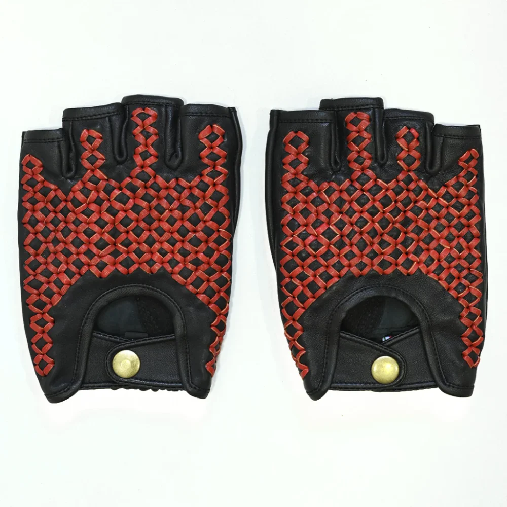 Bellissimo Classico Short Leather Black Gloves