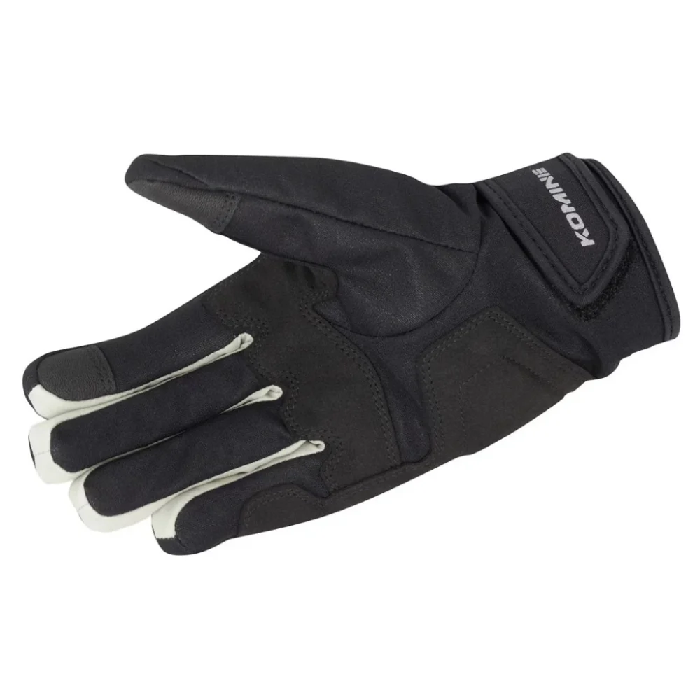 Alternative view of Komine GK 245 Protect Rain Short Black Silver Gloves