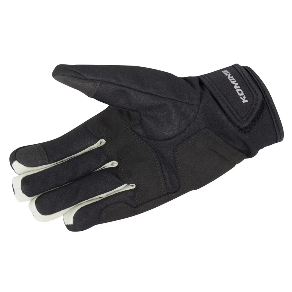Komine GK 245 Protect Rain Short Black Silver Gloves - Image 2
