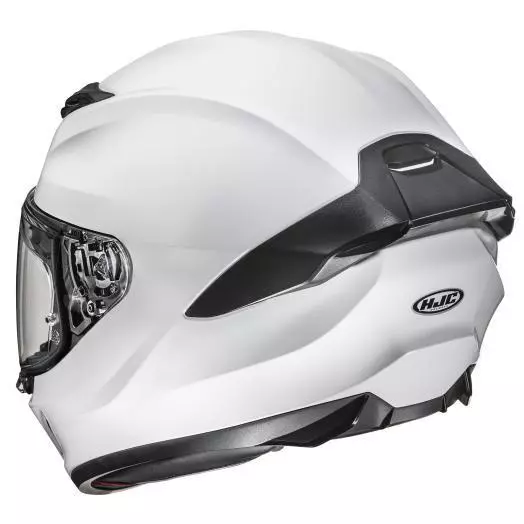 Alternative view of HJC i11 Pearl White